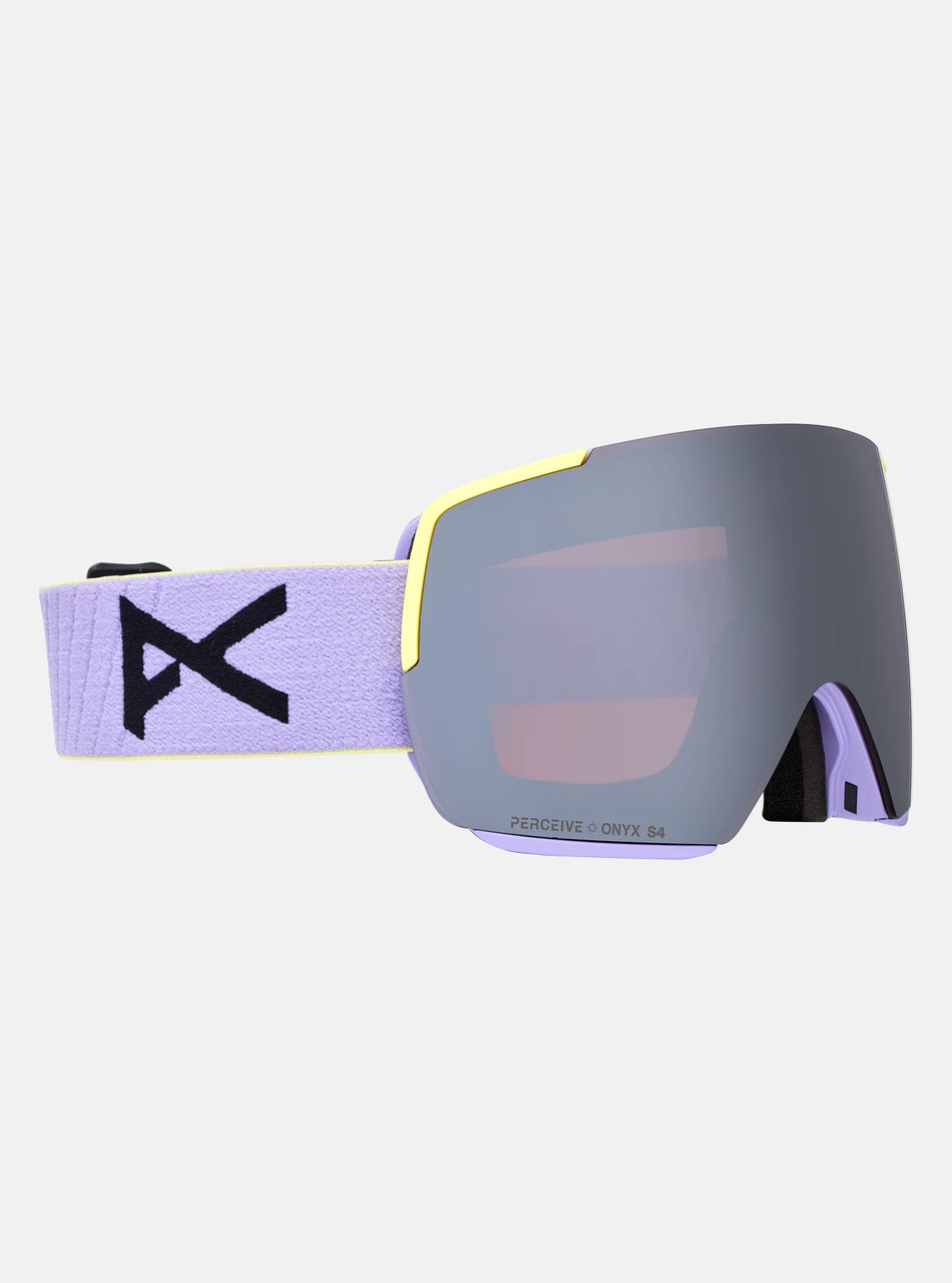 Anon M5S Goggle + MFI Face Mask in Hyper Lilac Perceive Sunny Onyx + Perceive Variable Violet